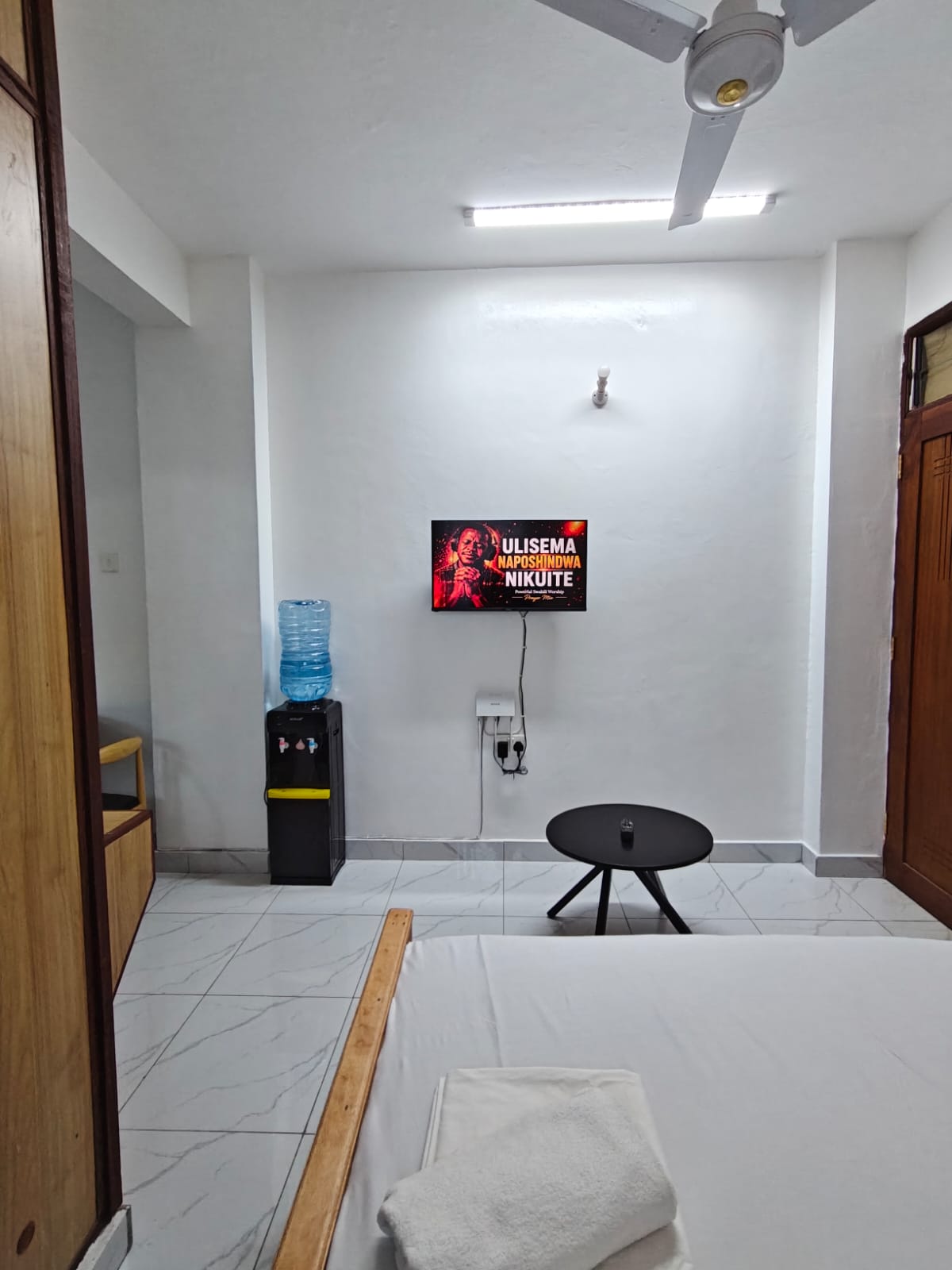 Bamburi Lakeview Studio TV area